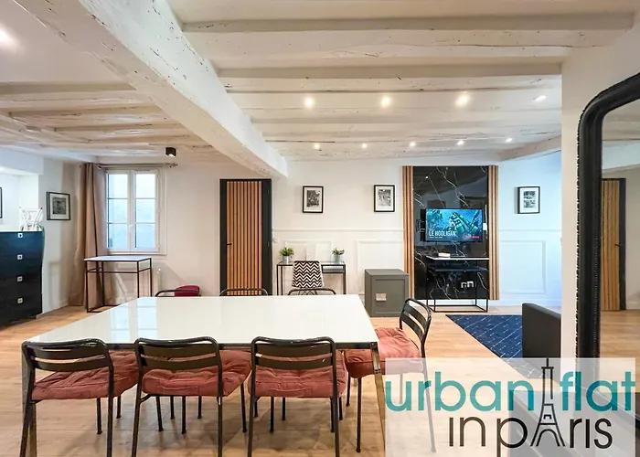 100 - Luxury 2 Bedroom - Beaubourg Marais